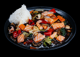 Produktbild Chop Suey mit Lachs
