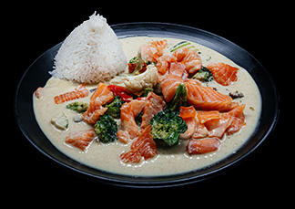 Produktbild Erdnussgericht mit Lachs