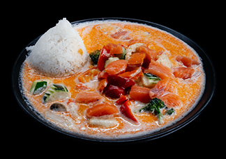 Produktbild Red Curry mit Lachs